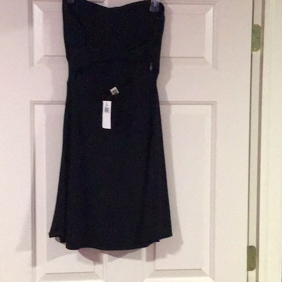 Planet gold strapless black dress - Picture 2 of 5